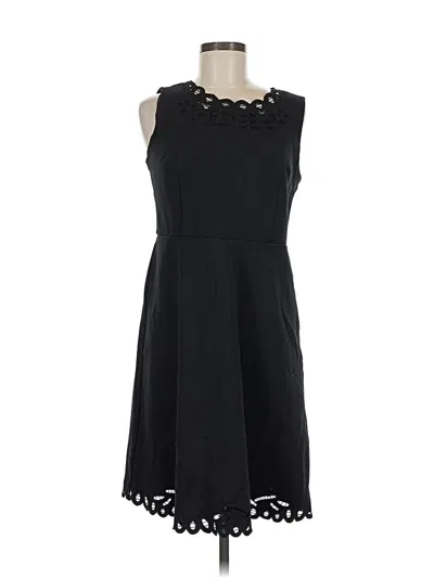Pre-owned Talbots Casual Dress In Black