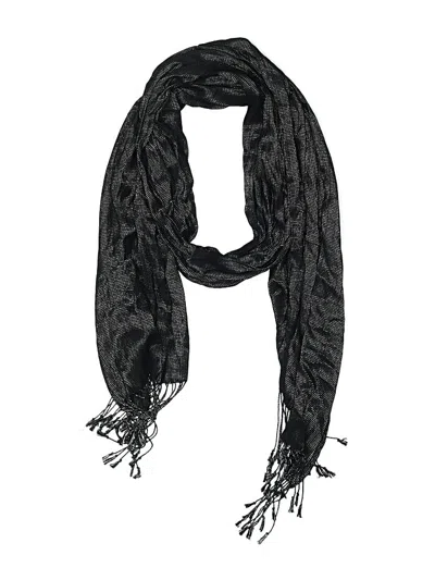 Pre-owned Unbranded Scarf In Black