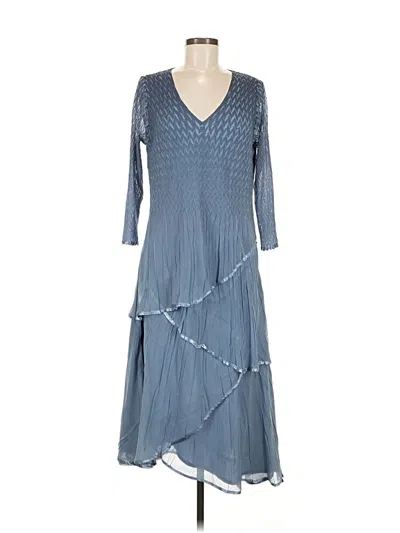 Pre-owned Komarov Casual Dress In Blue