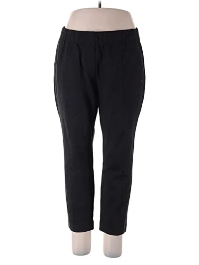 Pre-owned Jjill Casual Pants In Black