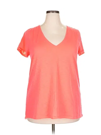 Pre-owned Lilly Pulitzer Short Sleeve T-shirt In Orange