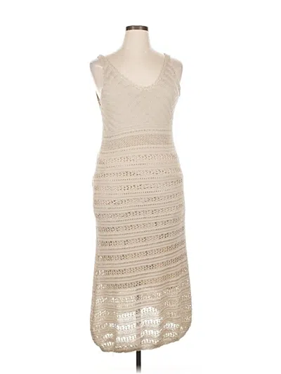 Solitaire Cocktail Dress In Brown