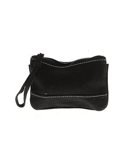 Pre-owned Lands' End Wristlet In Black