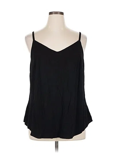 Pre-owned Torrid Sleeveless Blouse In Black