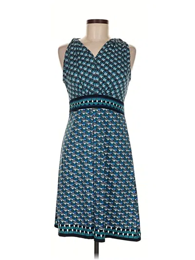Pre-owned Max Studio Casual Dress In Blue