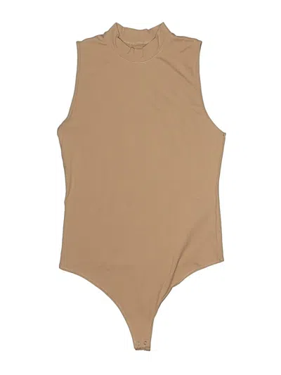 Pre-owned Abercrombie & Fitch Bodysuit In Brown