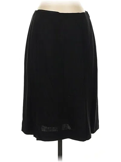 Pre-owned Ann Taylor Formal Skirt In Black