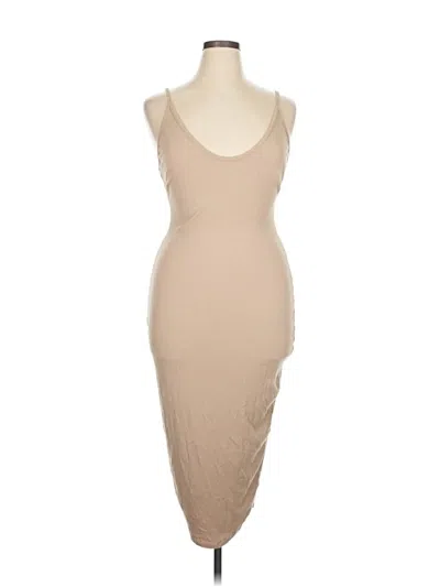 Pre-owned Fashion To Figure Cocktail Dress In Brown