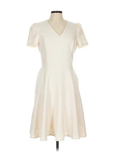 Pre-owned Gal Meets Glam Casual Dress In White