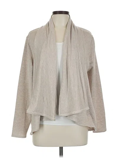 Pre-owned Skechers Cardigan Sweater In Brown