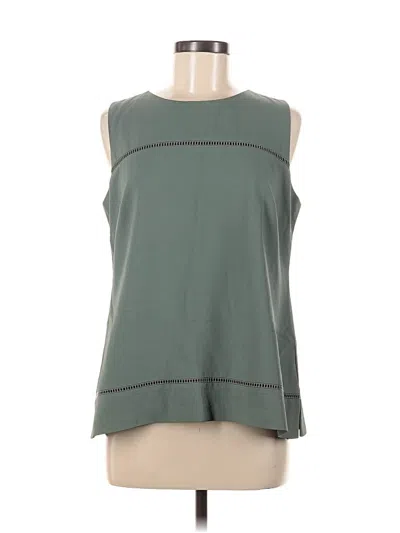 Pre-owned Banana Republic Sleeveless Blouse In Green
