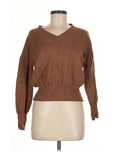 Pre-owned Philosophy Republic Clothing Pullover Sweater In Brown