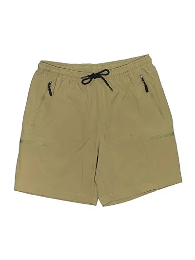 Santiny Khaki Shorts In Brown