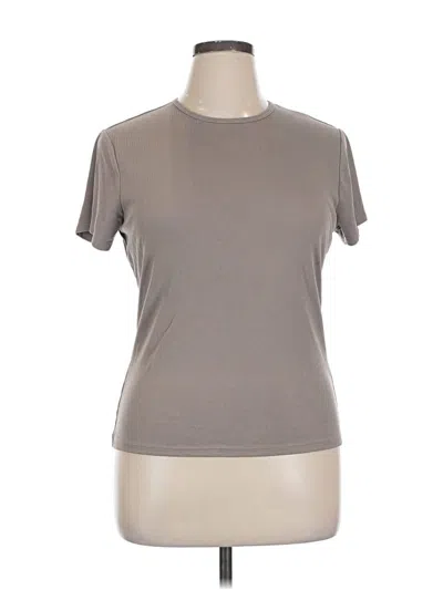 Pre-owned Abercrombie & Fitch Short Sleeve T-shirt In Gray