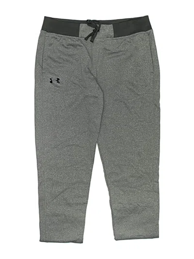 Pre-owned Under Armour Kids' Casual Pants In Gray