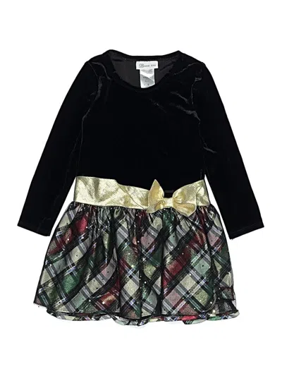 Pre-owned Bonnie Jean Kids' Dress In Black