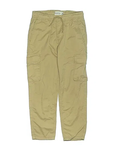 Pre-owned Abercrombie Kids' Cargo Pants In Brown