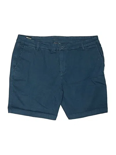 Pre-owned Kut From The Kloth Khaki Shorts In Blue