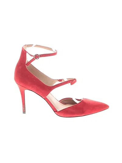 Pre-owned Ann Taylor Heels In Red