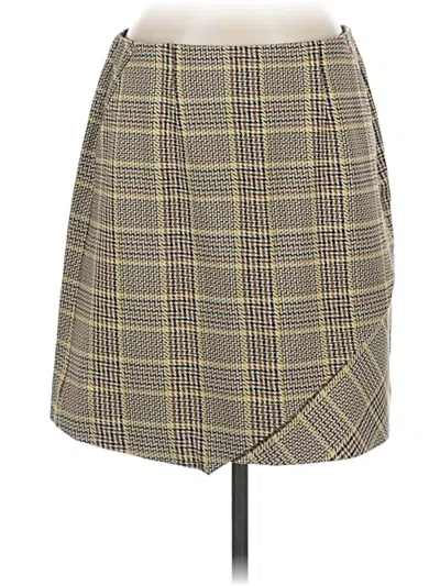 Pre-owned Cabi Casual Skirt In Yellow