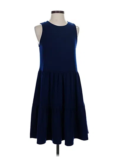 Pre-owned Crown & Ivy Casual Dress In Blue