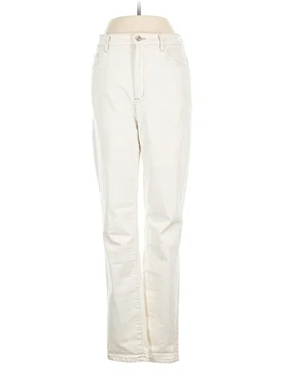 Pre-owned Current Elliott Jeans In White