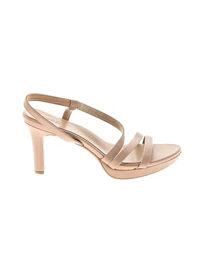 Pre-owned Naturalizer Sandals In Brown