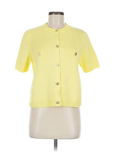 Pre-owned Zara Vest In Yellow