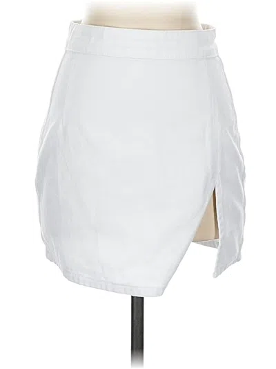 Pre-owned Lioness Casual Skirt In White