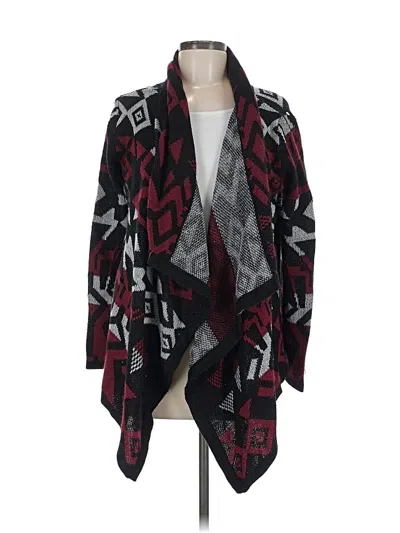 Pre-owned Charlotte Russe Cardigan Sweater In Red