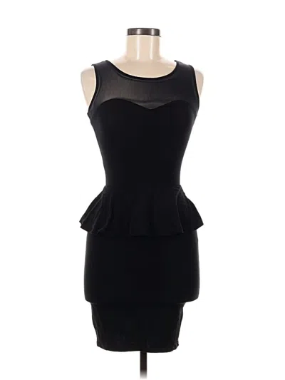 Pre-owned New Look Cocktail Dress In Black