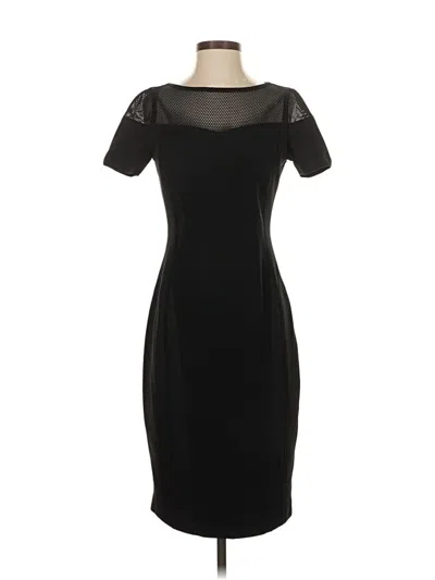 Pre-owned Elie Tahari Cocktail Dress In Black