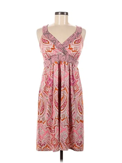 Pre-owned Inc International Concepts Casual Dress In Pink