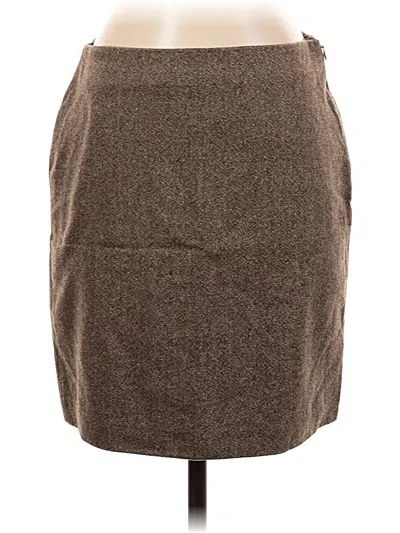 Pre-owned Gap Casual Skirt In Brown