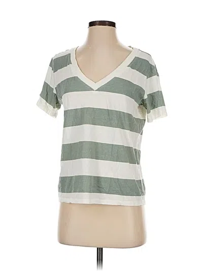 Pre-owned Z Supply Short Sleeve T-shirt In Green