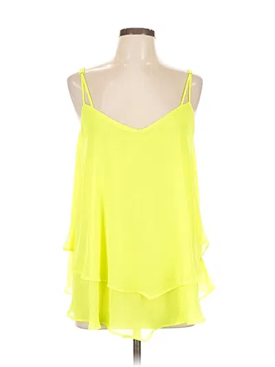 Pre-owned Torrid Sleeveless Blouse In Yellow