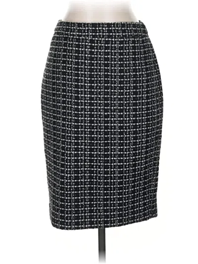 Pre-owned Ann Taylor Formal Skirt In Black
