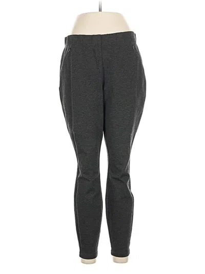 Pre-owned Jjill Active Pants In Gray