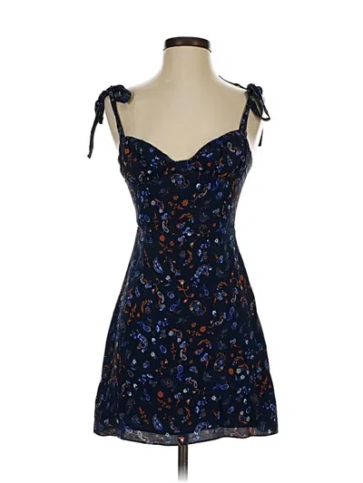 Pre-owned Wilfred Cocktail Dress In Blue