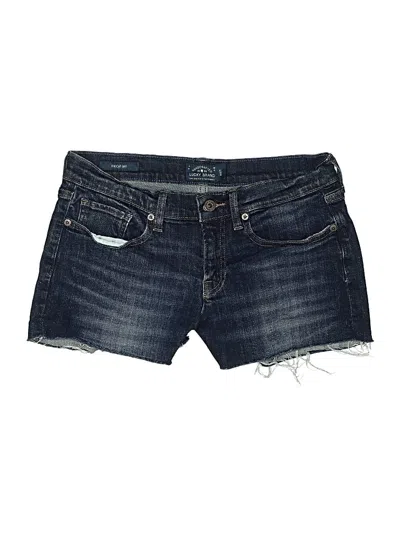 Pre-owned Lucky Brand Denim Shorts In Blue