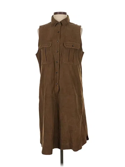 Pre-owned Banana Republic Heritage Collection Casual Dress In Brown