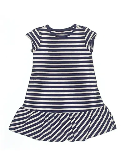 Pre-owned Tea Kids' Dress In Blue