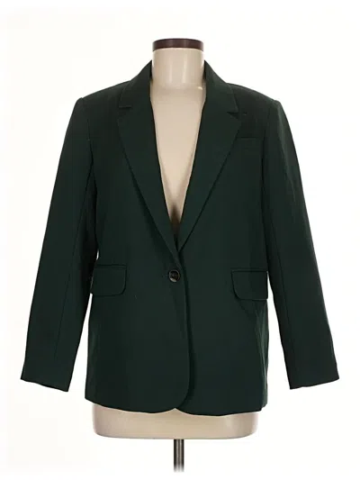 Pre-owned Abercrombie Blazer Jacket In Green