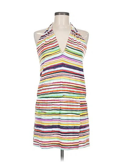 Pre-owned Glam Casual Dress In White