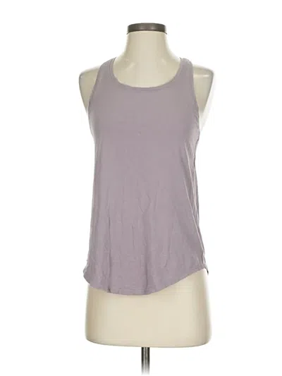 Pre-owned Lululemon Athletica Tank Top Purple Halter Neckline Tops