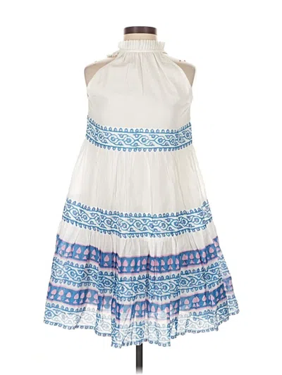 Pre-owned Oliphant Casual Dress In White