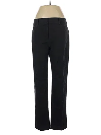 Pre-owned Lands' End Dress Pants In Black