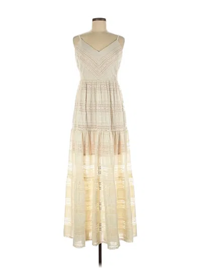 Pre-owned Eliza J Casual Dress In White