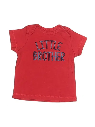 Pre-owned Child Of Mine By Carter's Babies' Short Sleeve T-shirt In Red