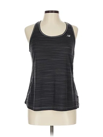 Pre-owned New Balance Active Tank Top In Gray